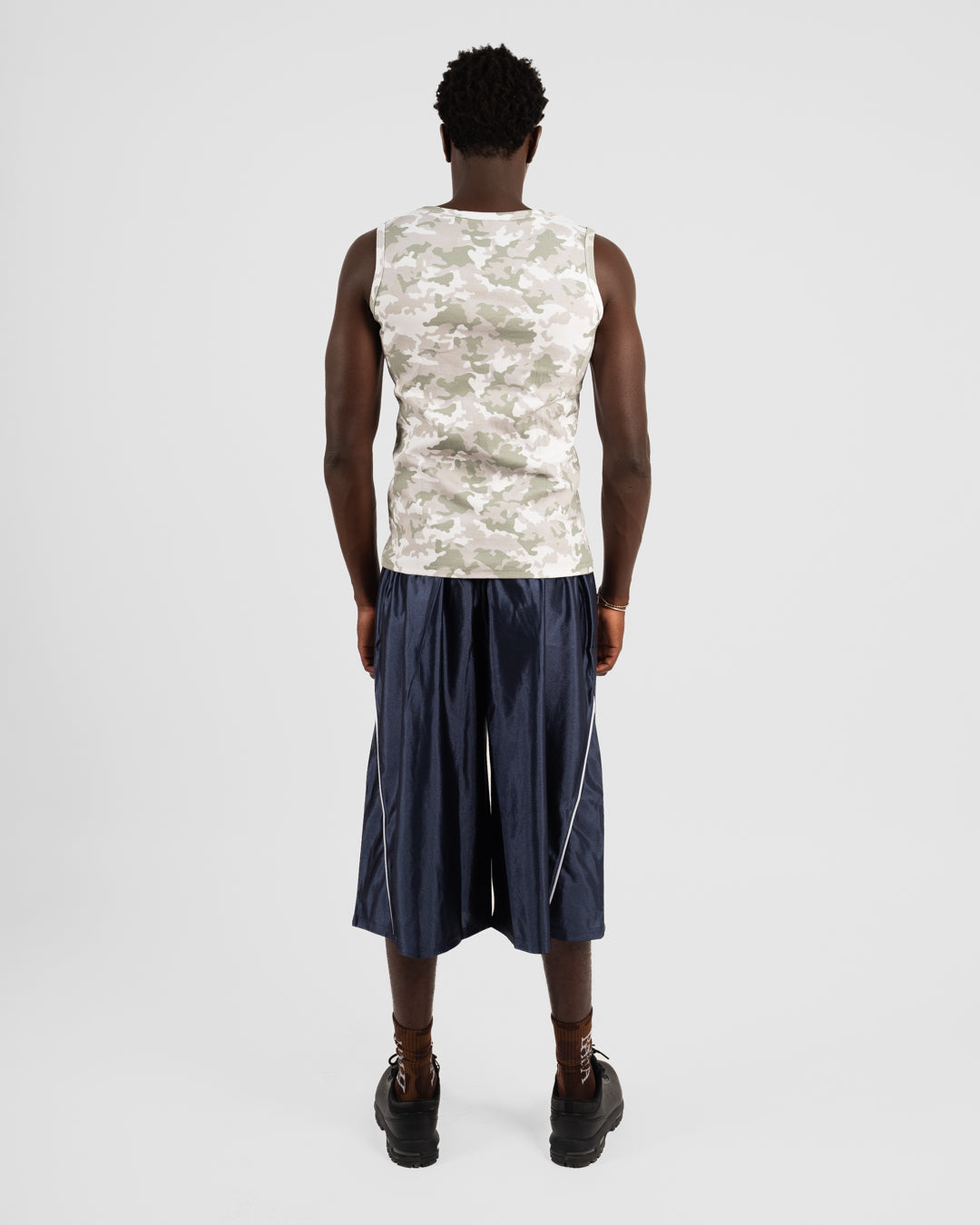 5. BAARA SS26 - WHITE CAMO TANK TOP