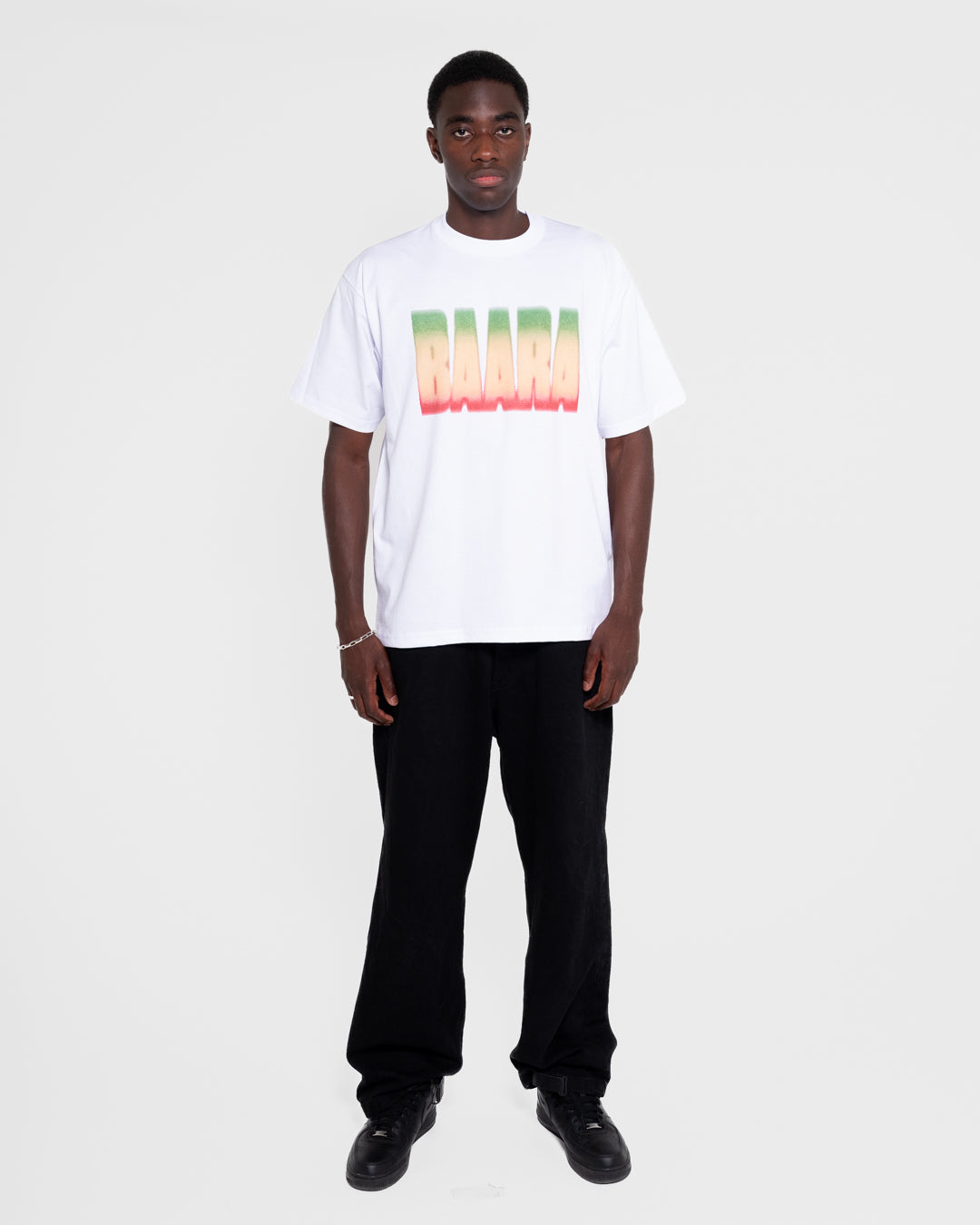BAARA SS25 - SOLIDARITY WHITE T-SHIRT