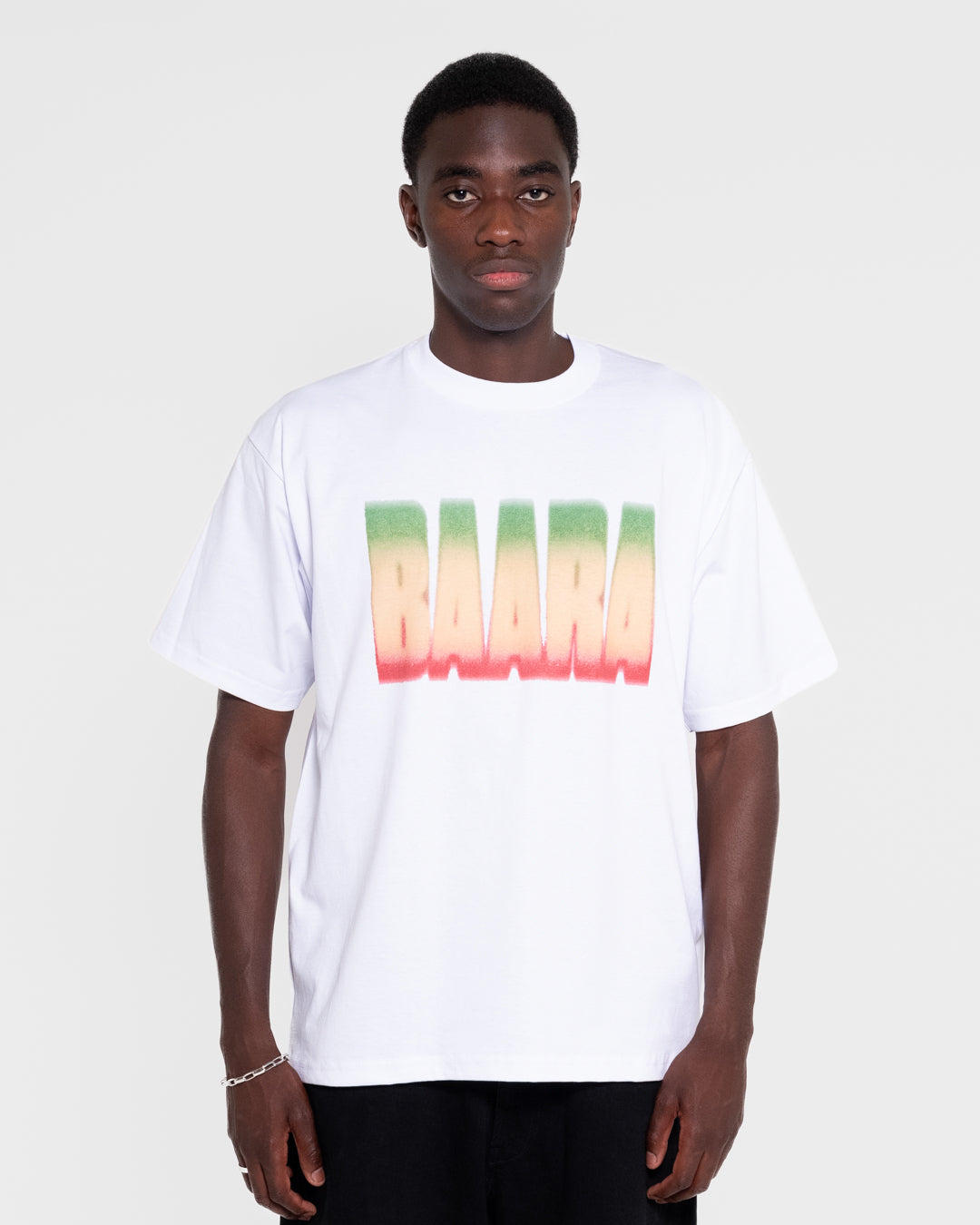 BAARA SS25 - SOLIDARITY WHITE T-SHIRT