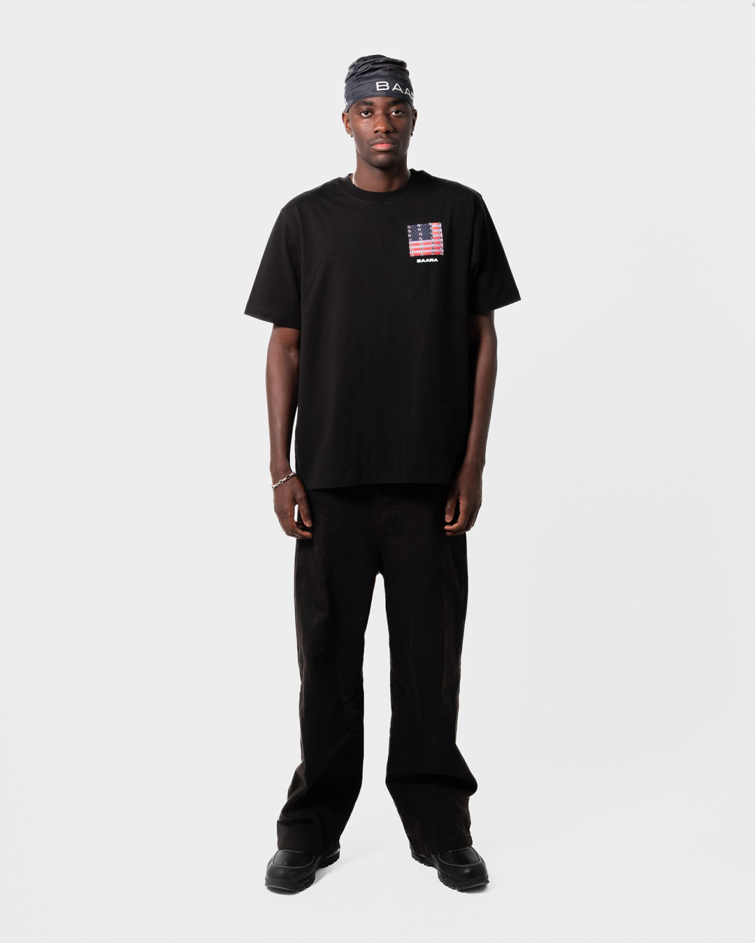 BAARA SS25 - MURICA T-SHIRT BLACK