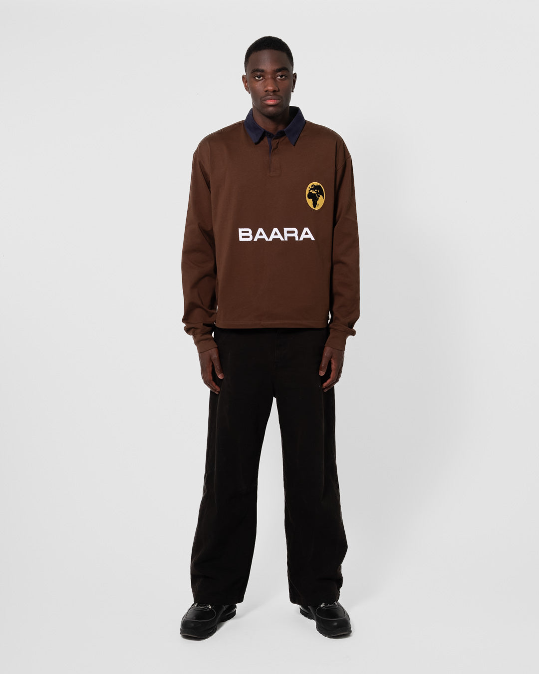 BAARA SS25 - BROWN POLO