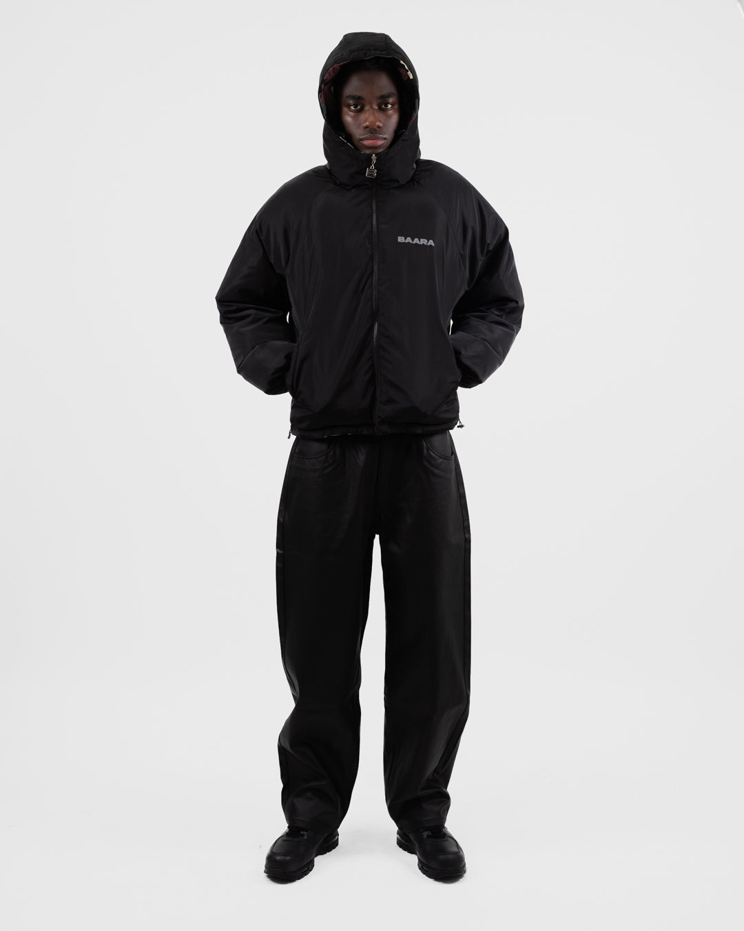 BAARA FW25 - DOUBLE SIDED CAMO PUFFER JACKET