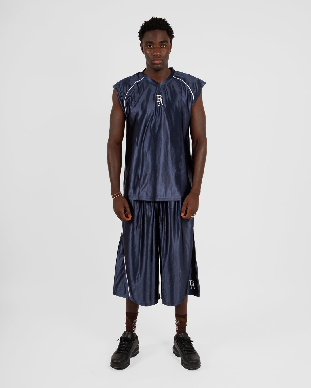 1. BAARA SS26 -  BLUE STREETBALL JERSEY