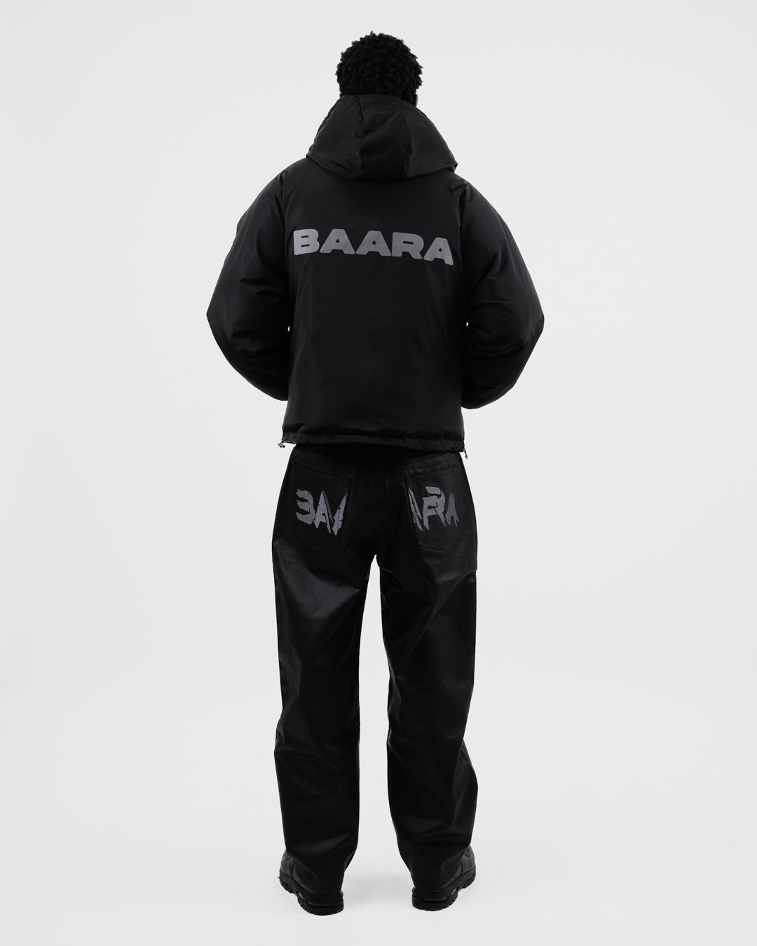 BAARA FW25 - DOUBLE SIDED CAMO PUFFER JACKET