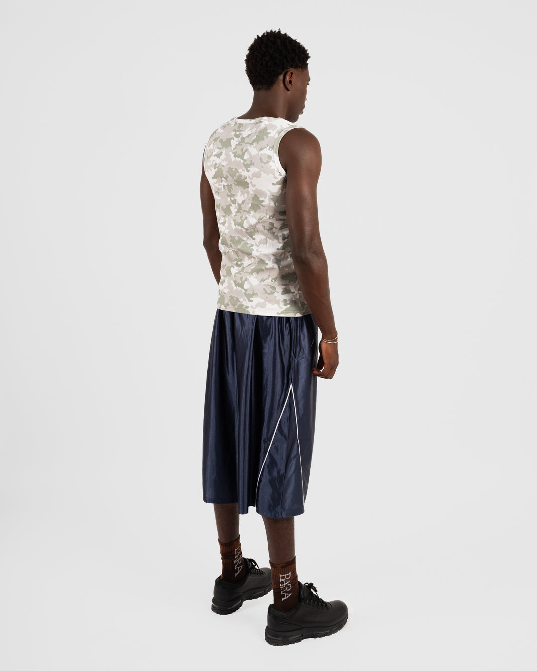 5. BAARA SS26 -  WHITE CAMO TANK TOP