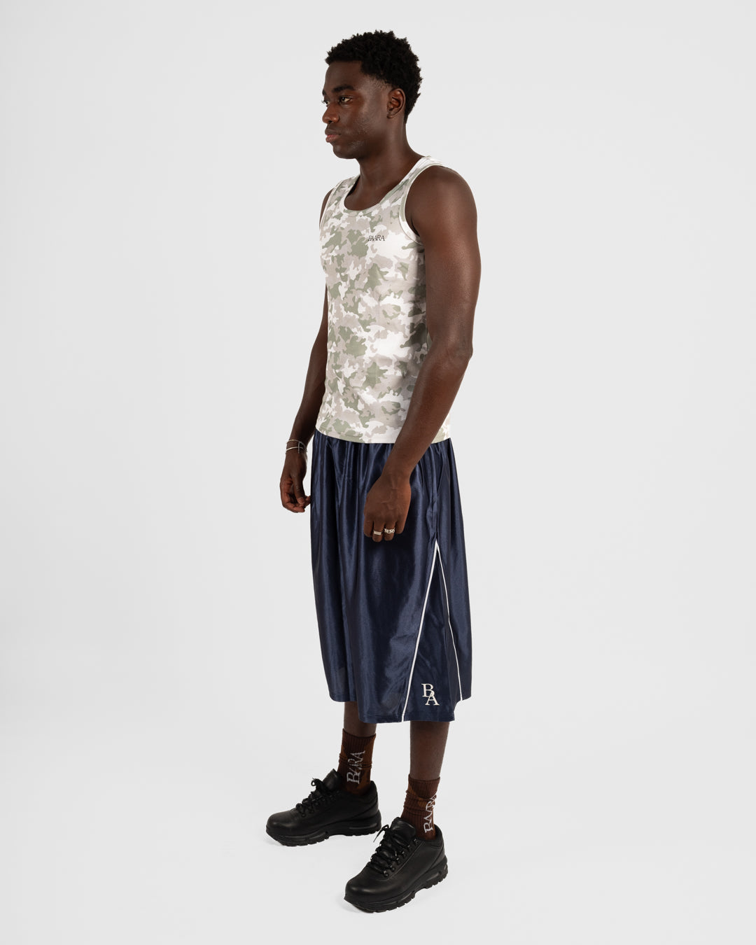 5. BAARA SS26 -  WHITE CAMO TANK TOP