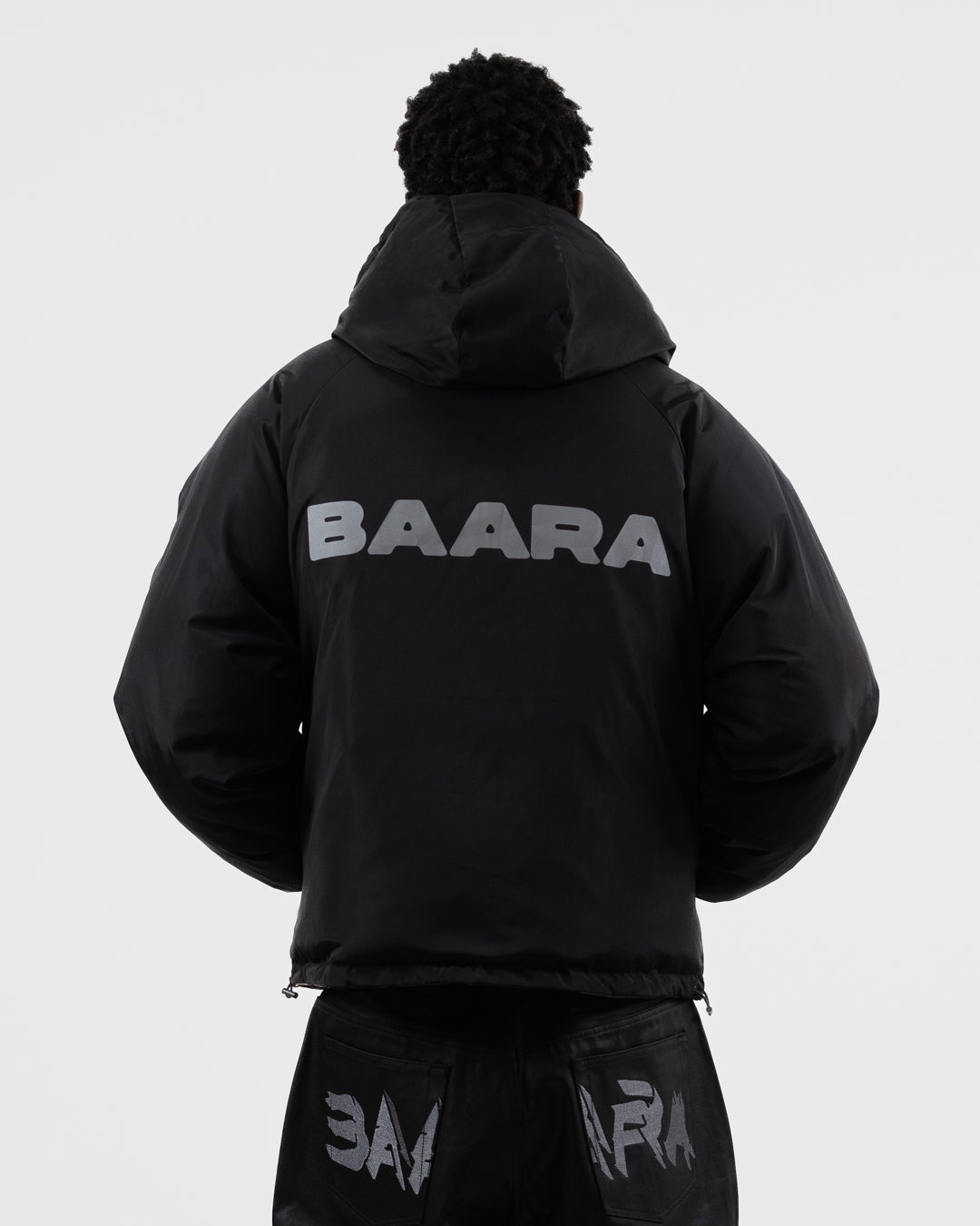 BAARA FW25 - DOUBLE SIDED CAMO PUFFER JACKET