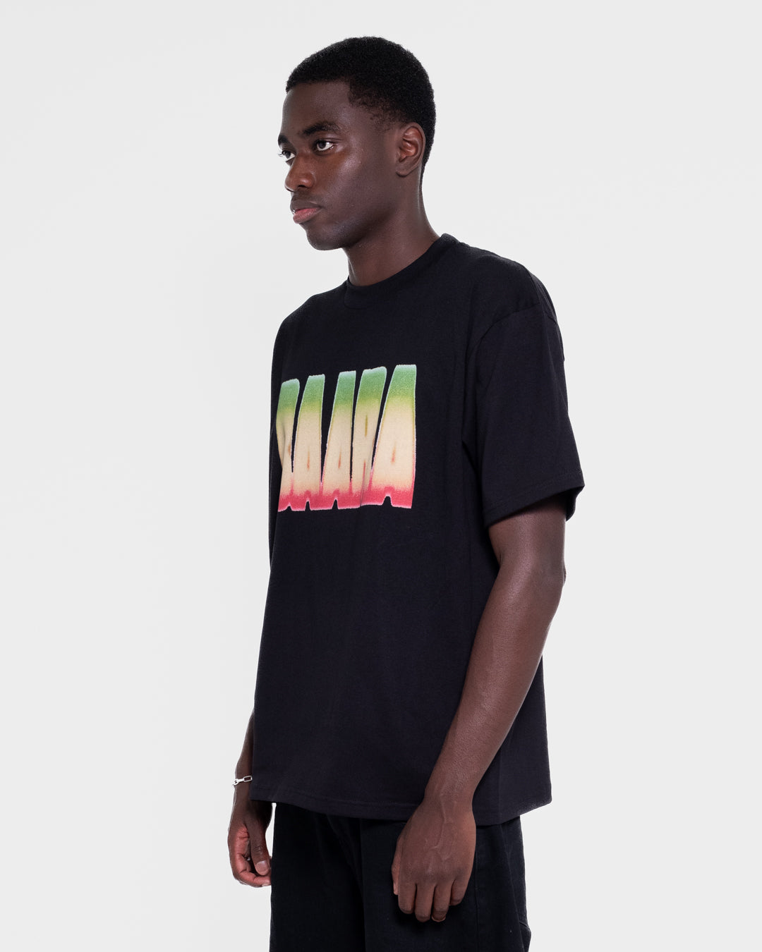 BAARA SS25 - SOLIDARITY BLACK T-SHIRT