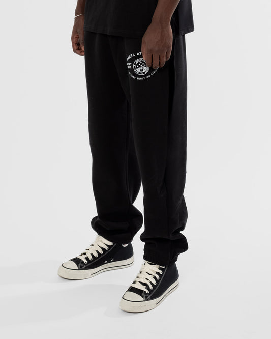 BAARA ATHLETICS SS26 - BLACK SWEATPANTS