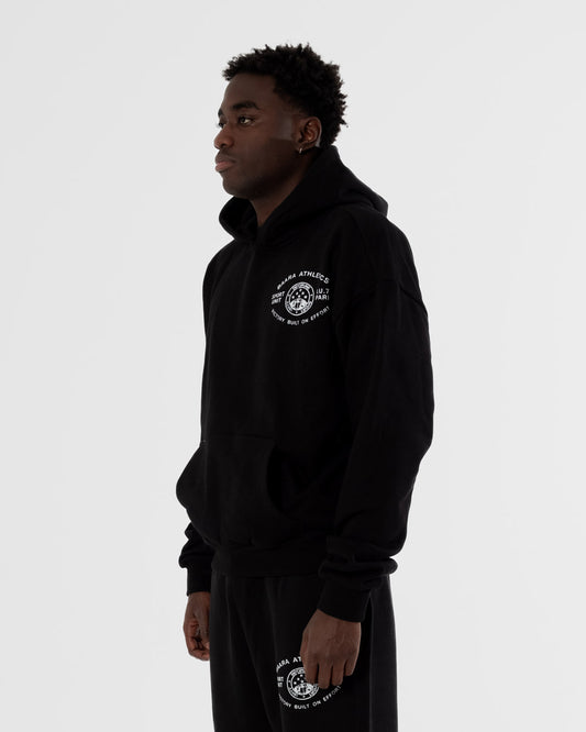 BAARA ATHLETICS SS26 - BLACK HOODIE