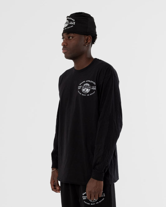 BAARA ATHLETICS SS26 - BLACK LONGSLEEVE