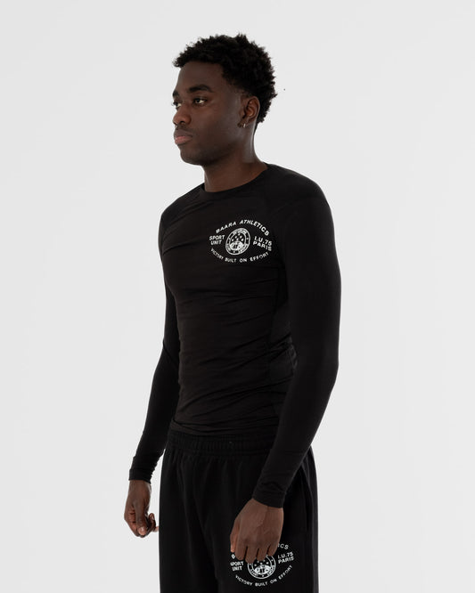 BAARA ATHLETICS SS26 - BLACK PERFORMANCE LONSLEEVE