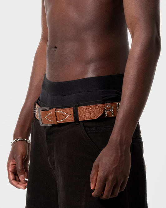 BAARA SS25 - STONEMARK BROWN BELT