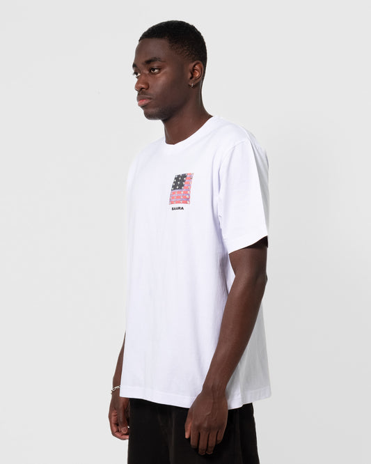 BAARA SS25 - MURICA T-SHIRT WHITE