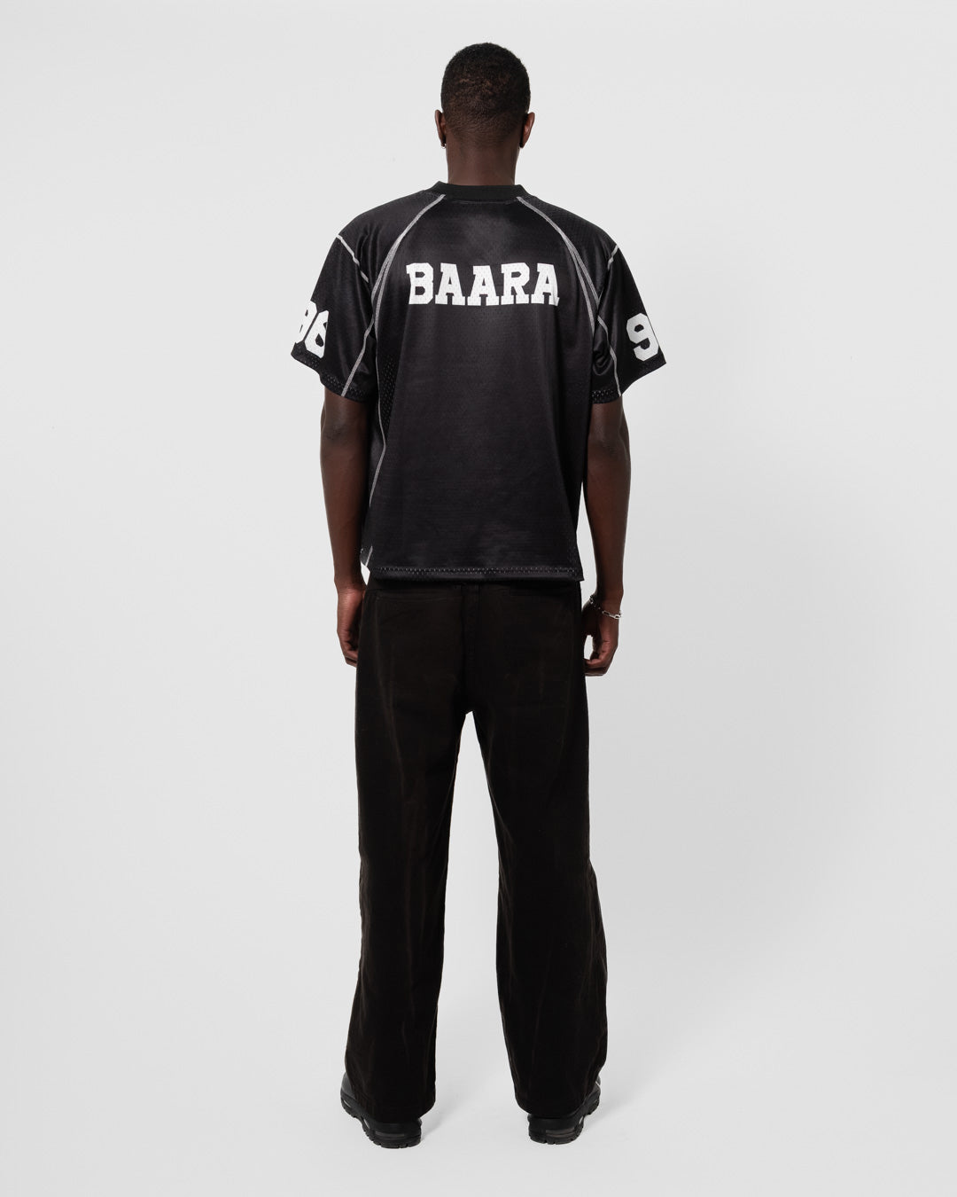 BAARA SS25 - MESH BLACK JERSEY