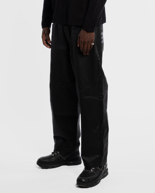 BAARA FW25 - BLACK WAX COATED DENIM