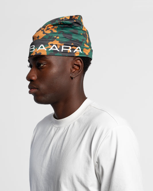 BAARA FW25 - TACTICAL BEANIE GREEN/YELLOW