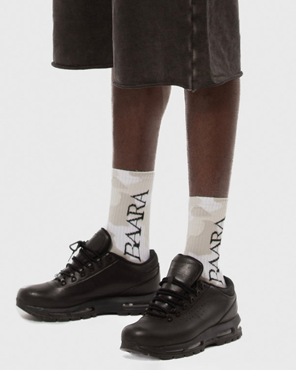 BAARA SS26 - SOCKS WHITE CAMO