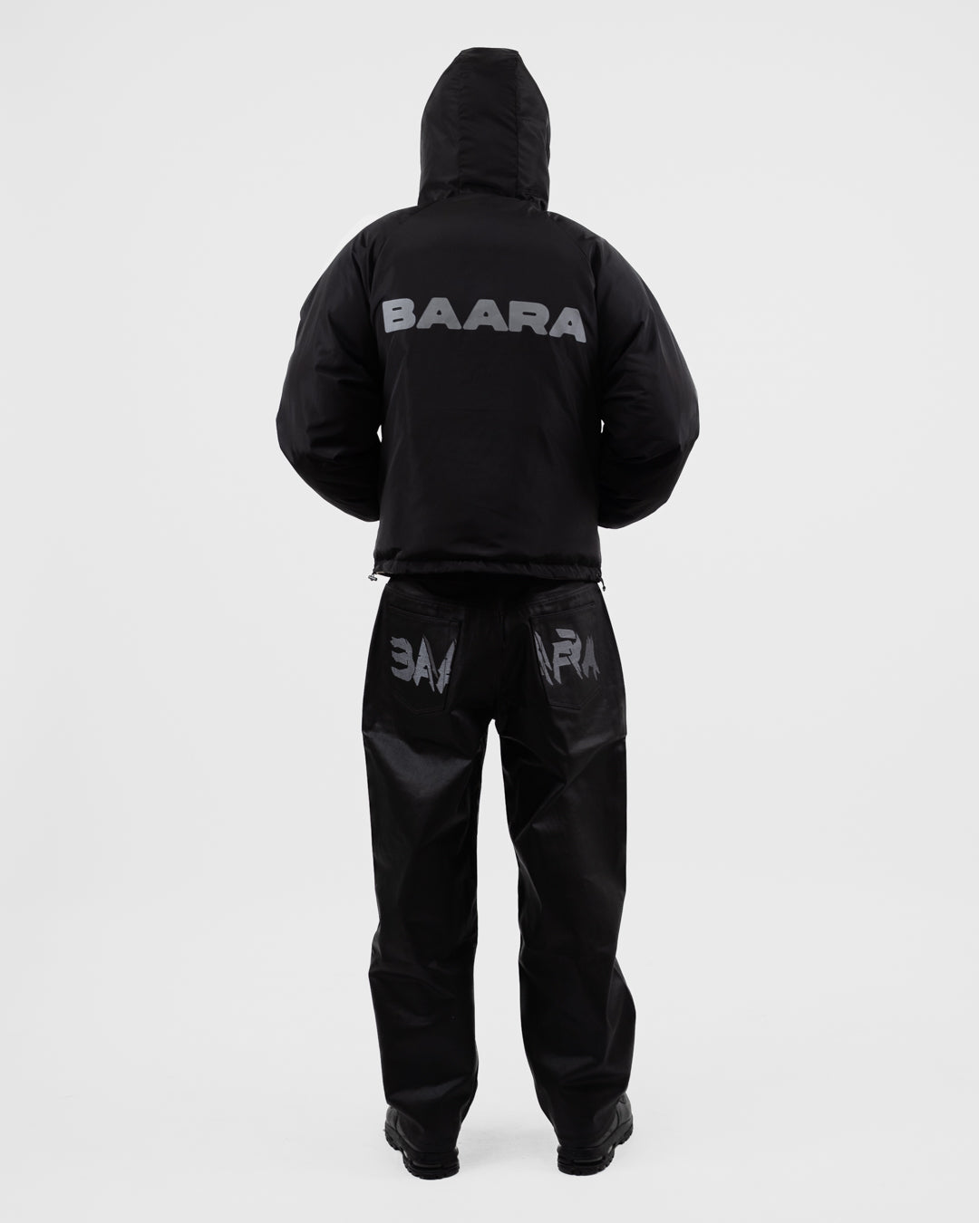 BAARA FW25 - DOUBLE SIDED CAMO PUFFER JACKET