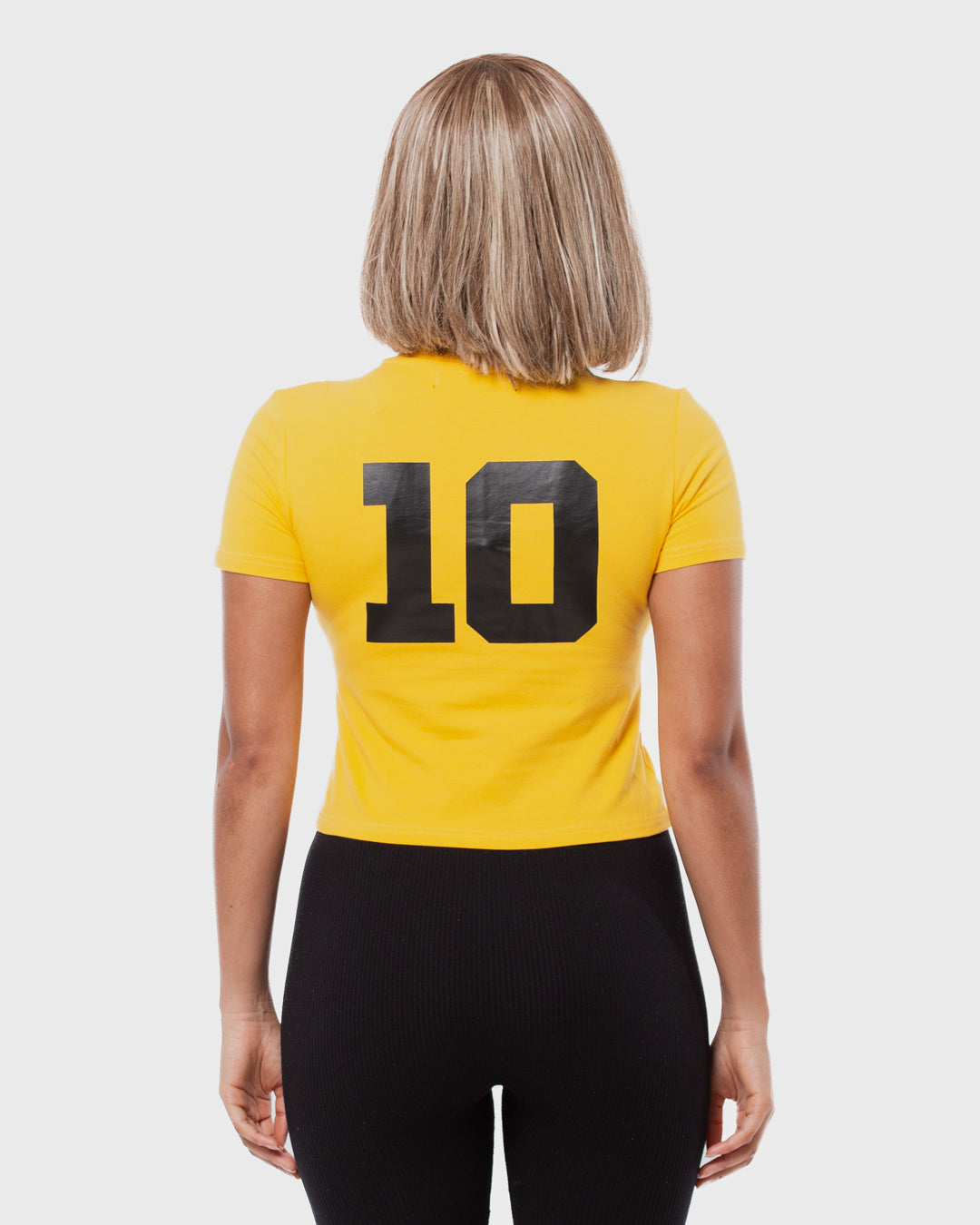 6. BAARA SS26 - YELLOW GOAL DIGGER TOP