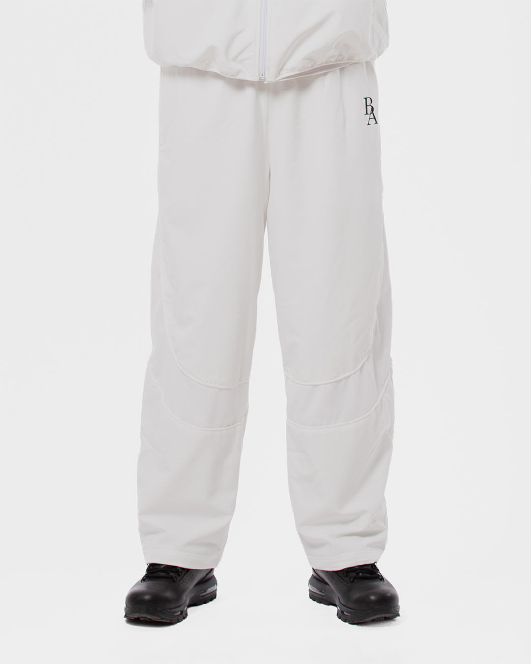 3. BAARA SS26 -  WHITE TRACKSUIT PANT