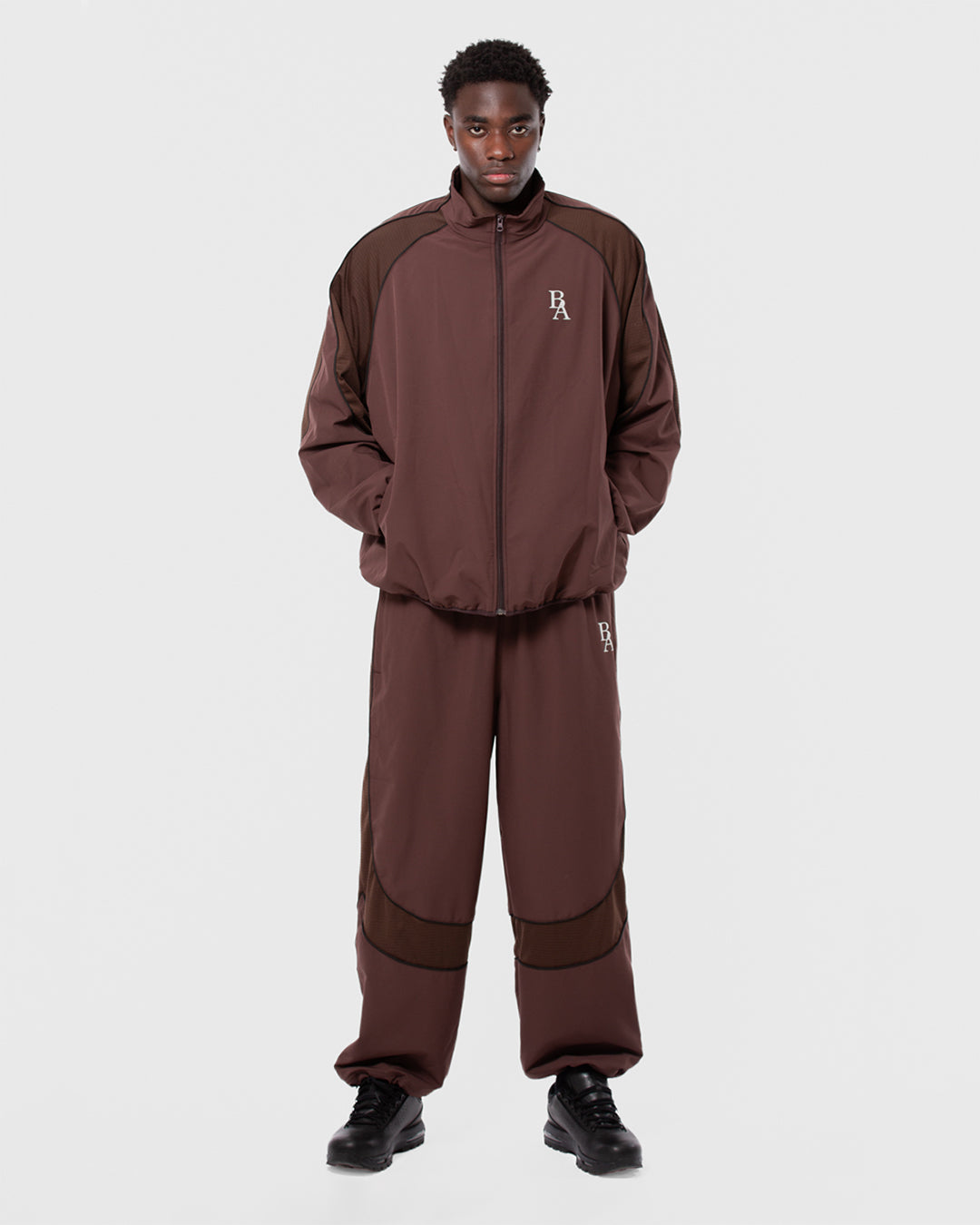 3. BAARA SS26 -  BROWN TRACKSUIT PANT