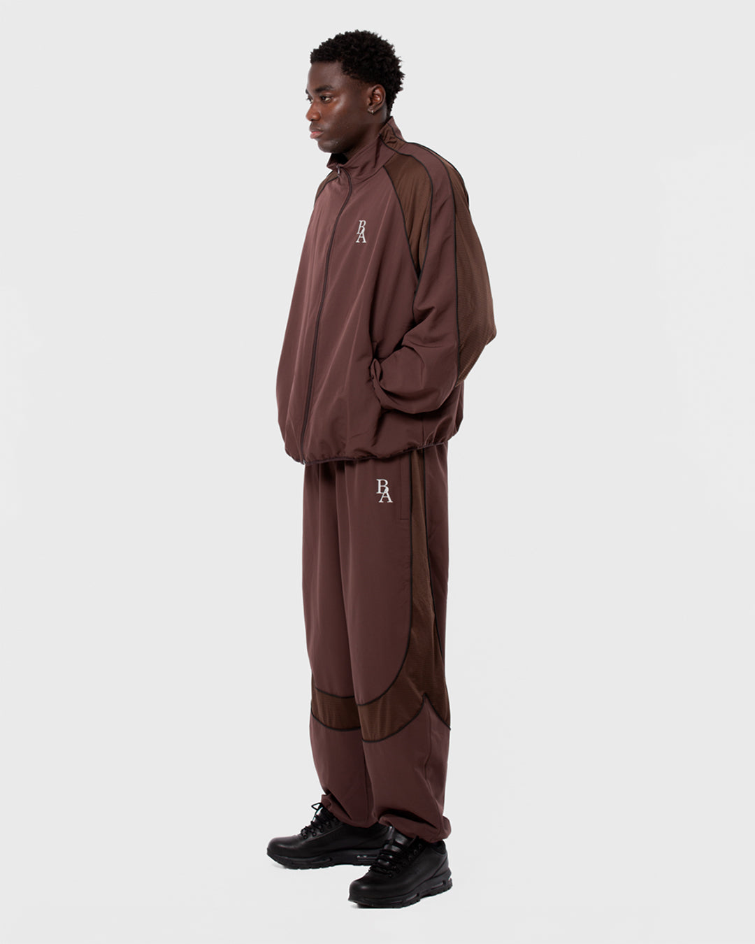 3. BAARA SS26 -  BROWN TRACKSUIT PANT