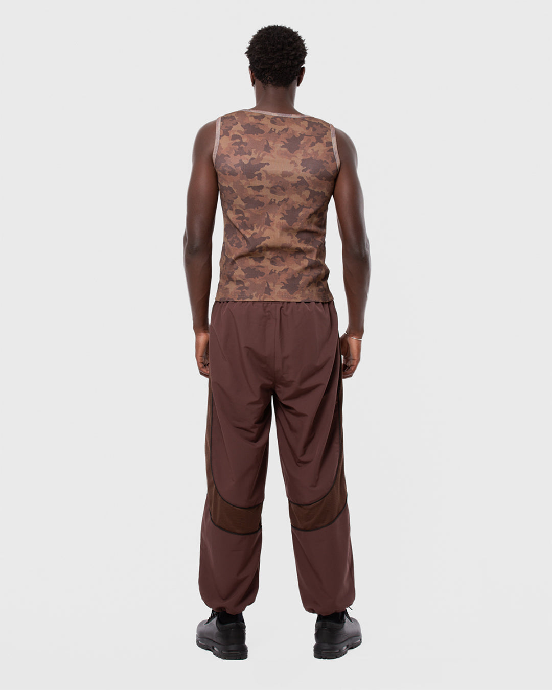 5. BAARA SS26 -  BROWN CAMO TANK TOP