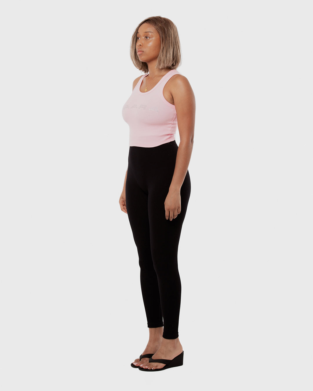 6. BAARA SS26 - PINK RHINESTONE TANK TOP