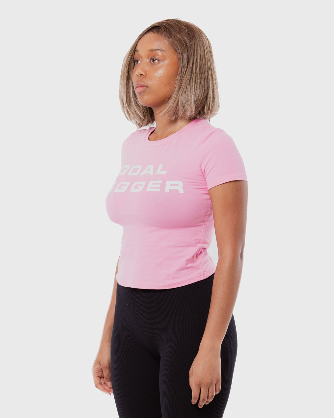 6. BAARA SS26 - PINK GOAL DIGGER TOP