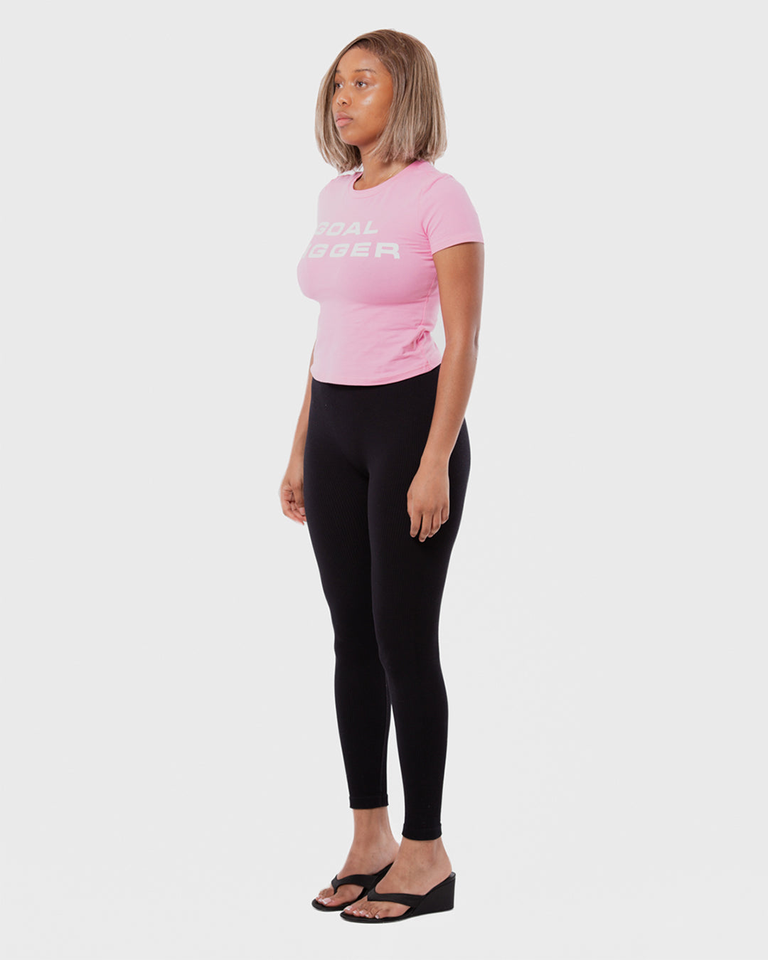6. BAARA SS26 - PINK GOAL DIGGER TOP