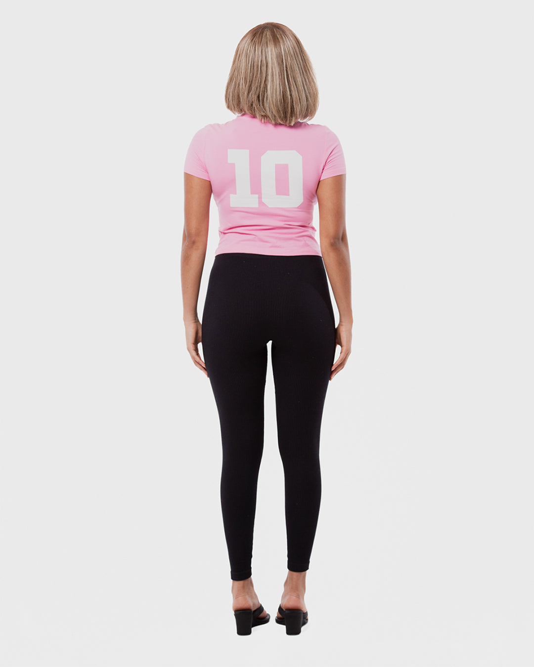 6. BAARA SS26 - PINK GOAL DIGGER TOP