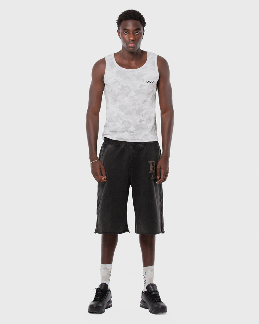 5. BAARA SS26 -  WHITE CAMO TANK TOP