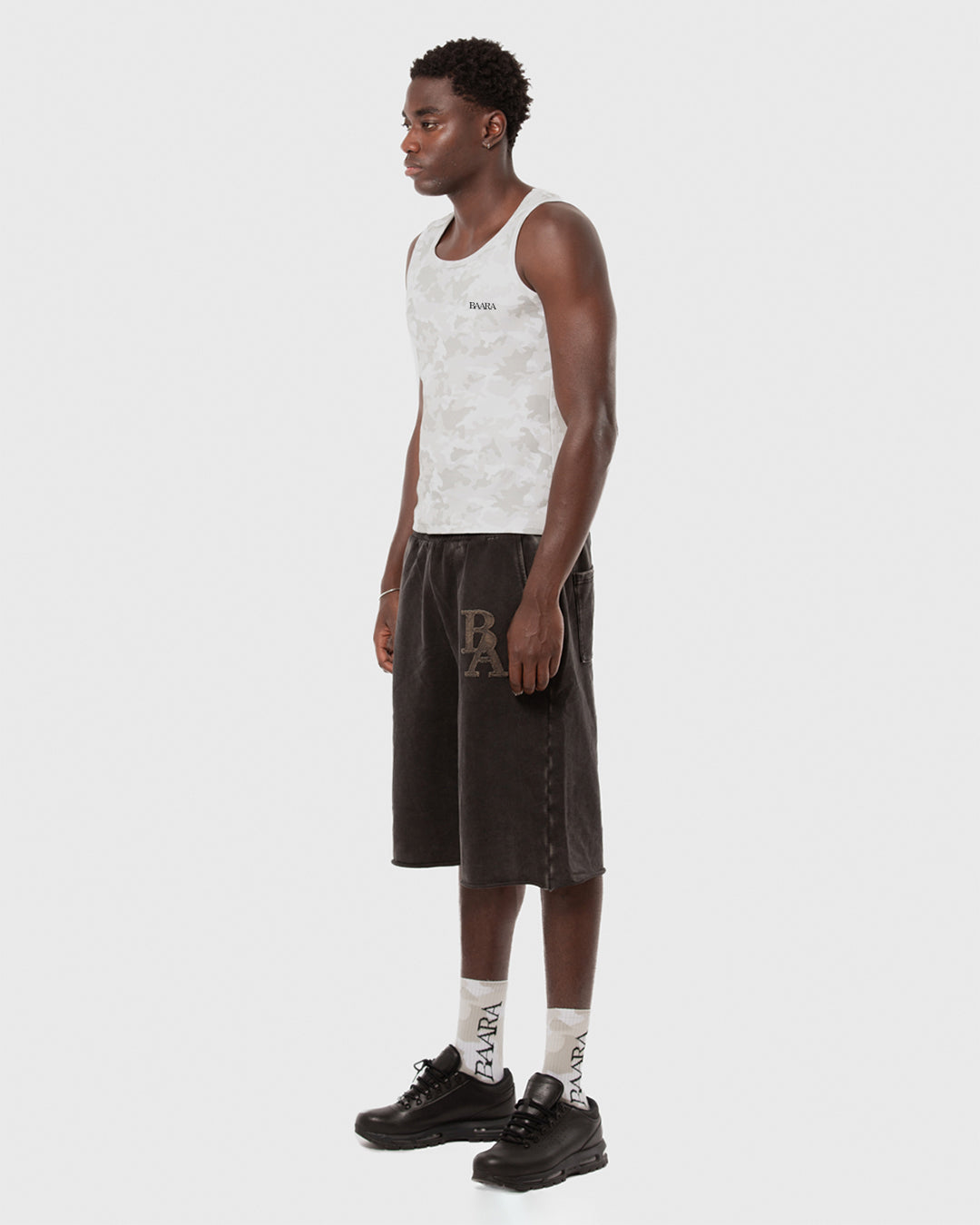 5. BAARA SS26 -  WHITE CAMO TANK TOP