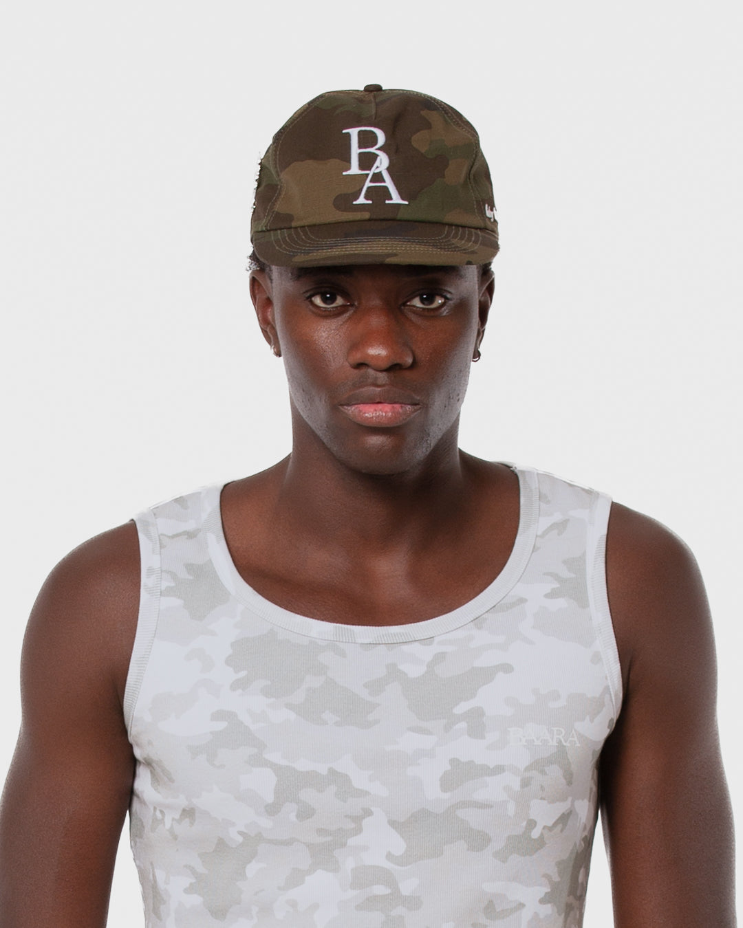 9. BAARA SS26 - GREEN CAMO HAT