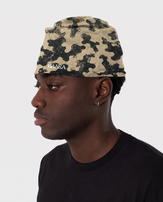 BAARA SS26 - BEIGE COMPACT BEANIE